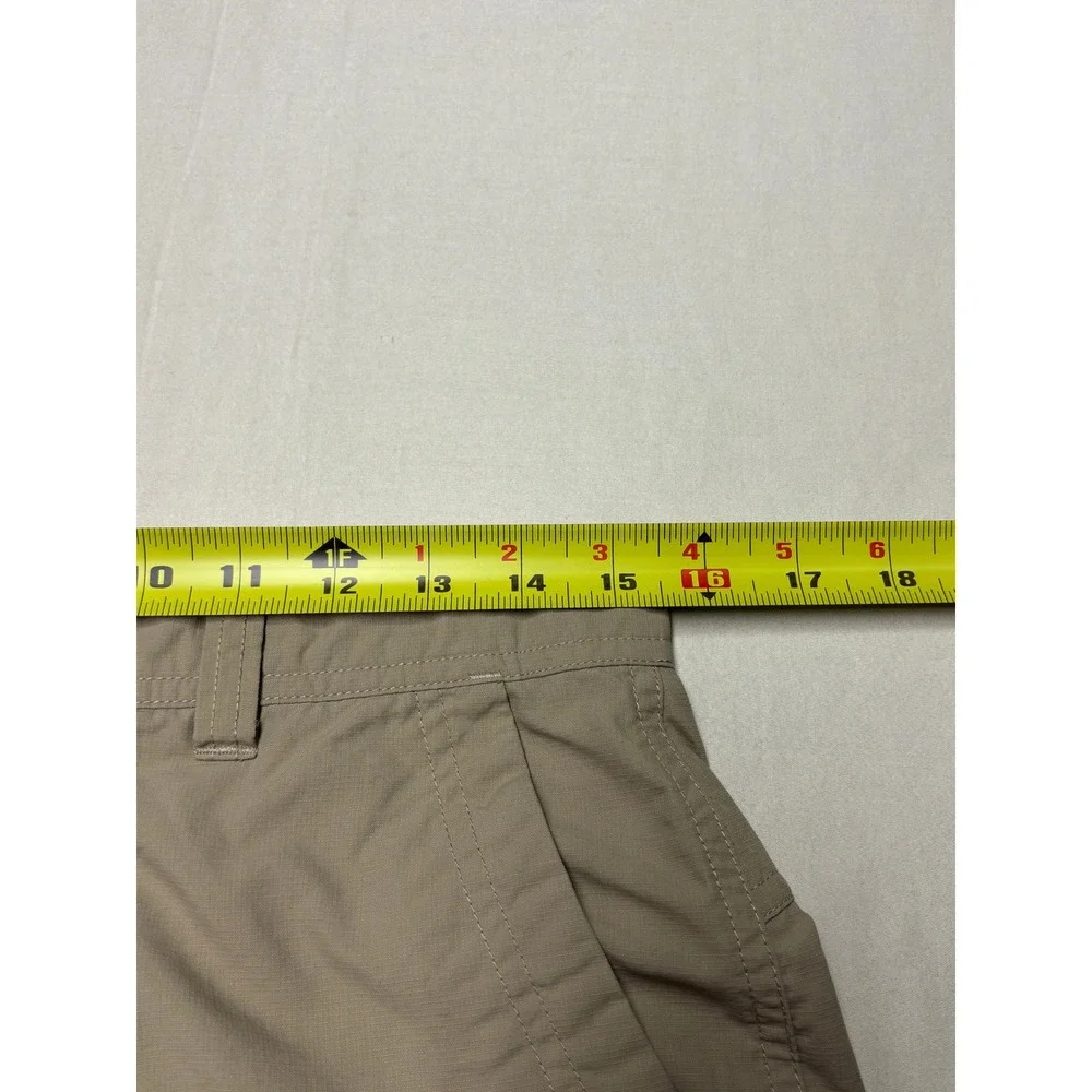 The North Face Mens Tan Khaki Nylon Ripstop Hiking Pants Size 30X31 T338 CZ17‎
